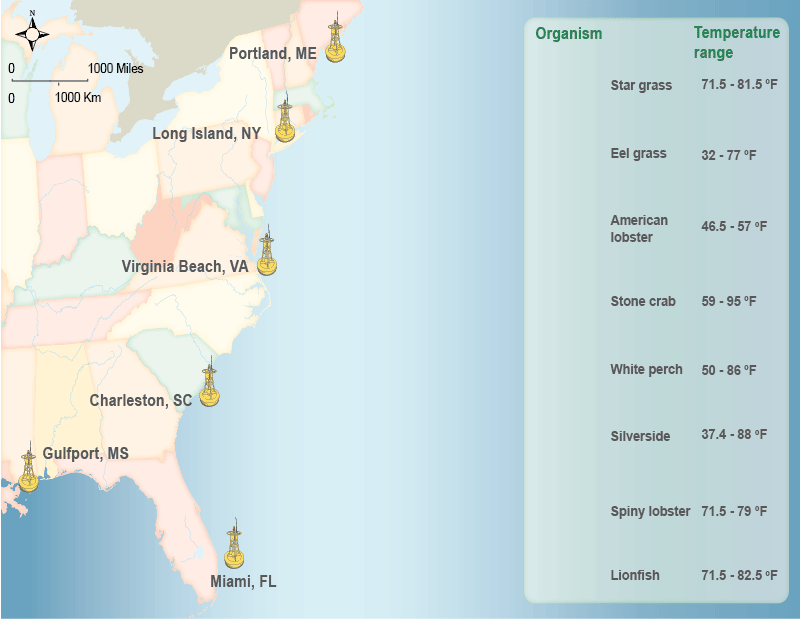 where critters live map